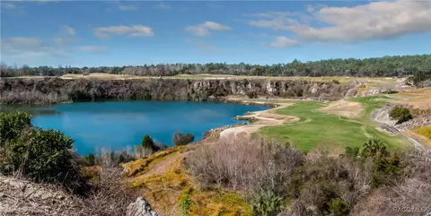 Quarry golf course and blue water at Black Diamond Ranch