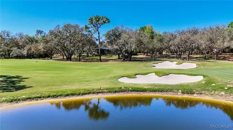 Fairway and water view near the home
