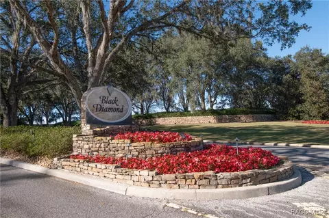 Black Diamond Ranch entrance sign